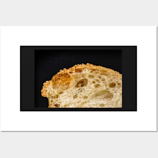 fluffy white bread Posters and Art